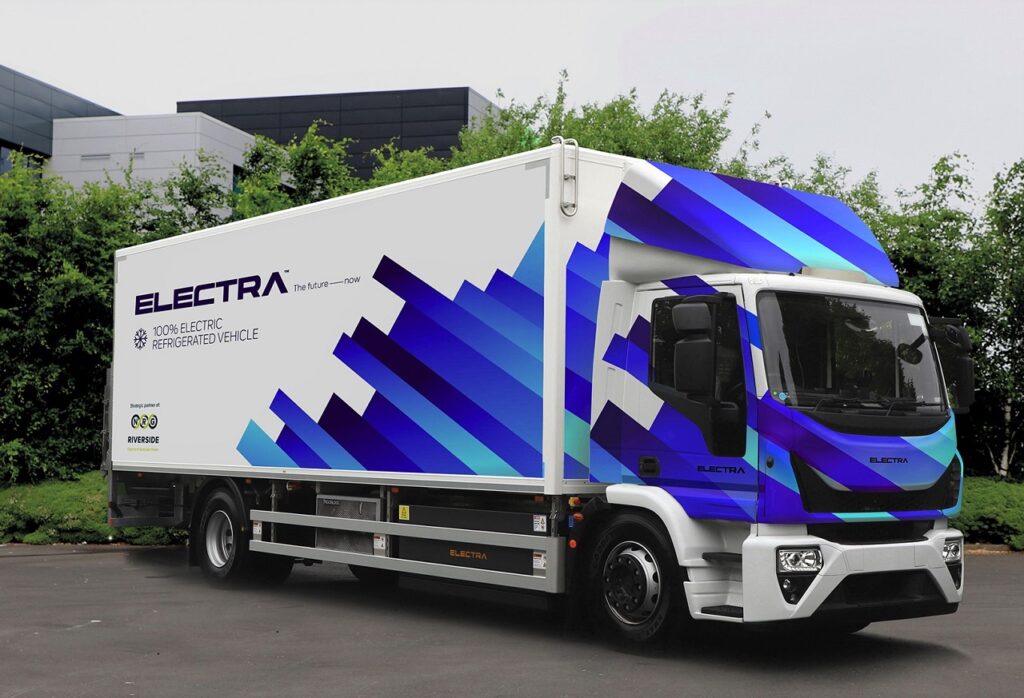 Холодильная установка EK25R FRIGOBLOCK для электрических грузовиков в Великобритании
