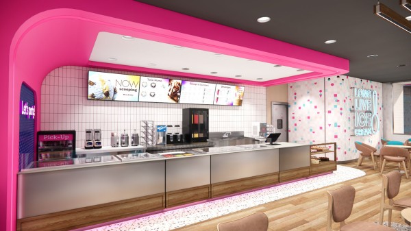 Hoshizaki разработала витрину с оттайкой для Baskin-Robbins в Японии и Тайване