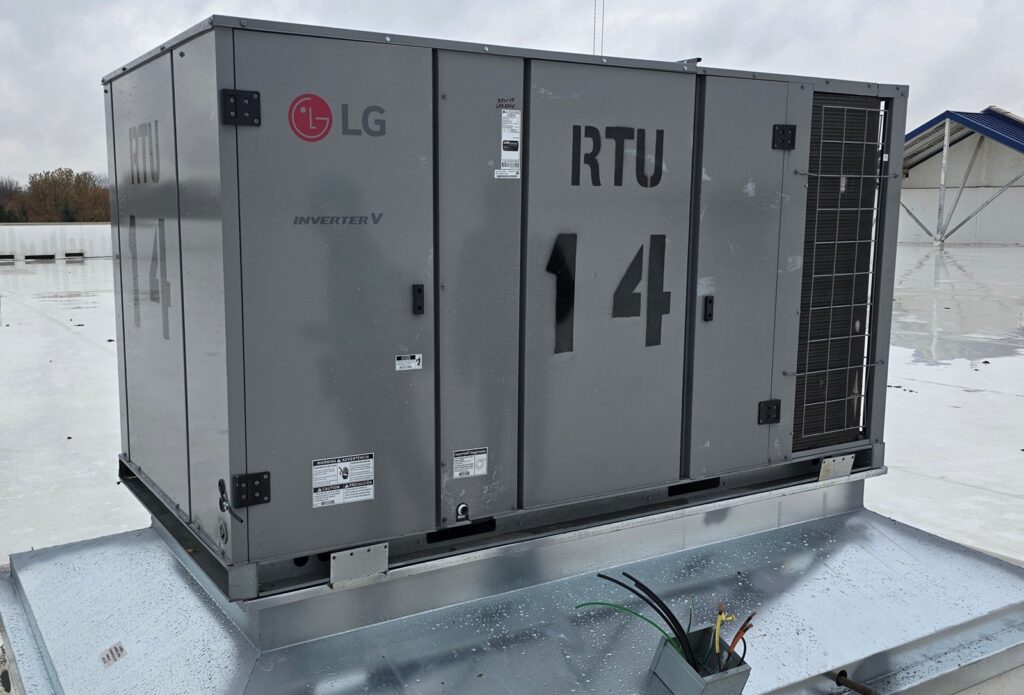 LG продвигается в конкурсе DOE США с тепловым насосом RTU