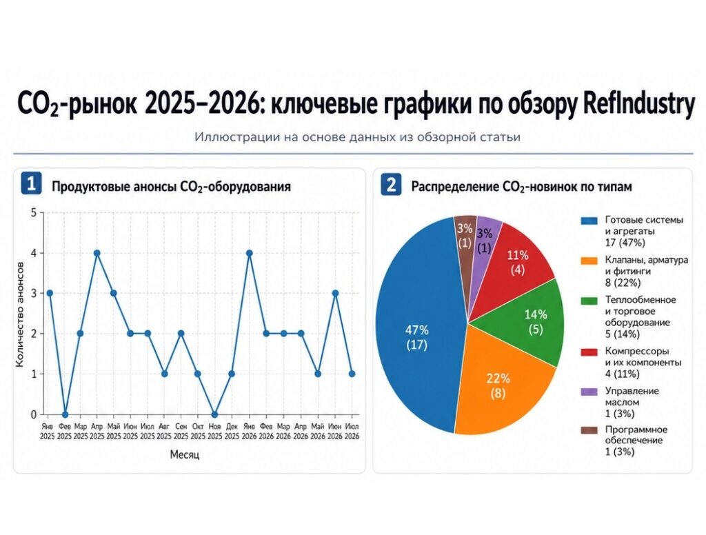 CO₂ перестал быть нишевой технологией: продуктовые новинки 2025–2026 годов и прогноз развития рынка
