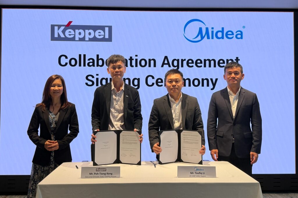 Midea и Keppel создадут модульные системы охлаждения с ИИ в Азии