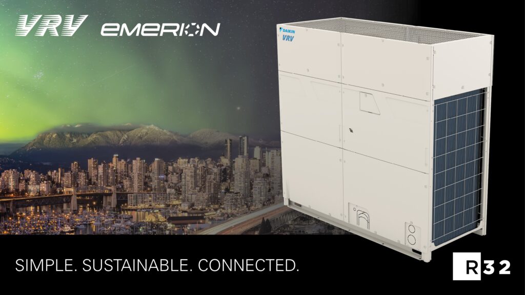 Daikin выводит R-32 VRV EMERION на рынок Северной Америки