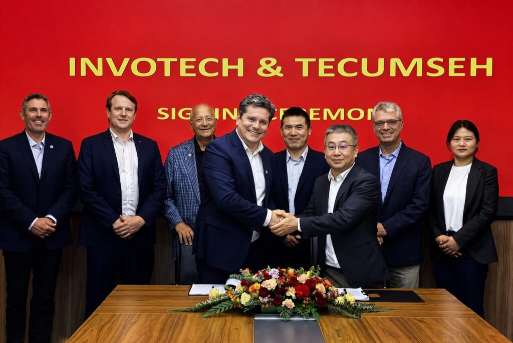 Tecumseh и Invotech заключили глобальное партнерство в HVAC-R